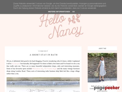 Hello Nancy