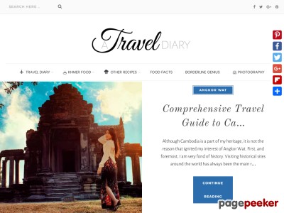 A Travel Diary – Life is a book, every page is an adventure.