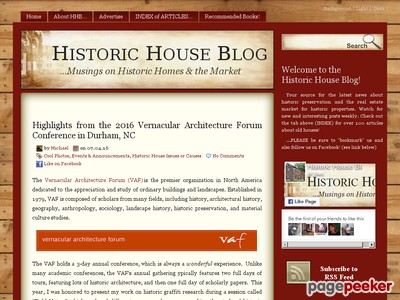 Historic House Blog