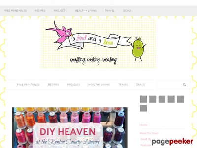 A Bird and a Bean - Crafting. Cooking. Creating. | Crafts on a budget | Cooking with kids | Creating something new everyday