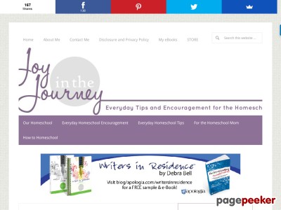 Joy in the Journey - Everyday Homeschool Tips and Encouragement for the Homeschool Mom