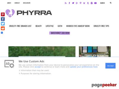 HOME | Phyrra - Beauty & Lifestyle | Phyrra
