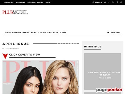 PLUS Model Magazine - The Pulse of Plus Size Fashion, Beauty, Arts and Plus Modeling