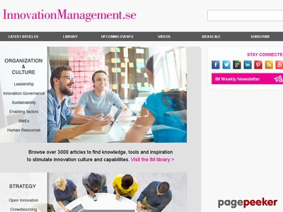 Innovation Management Online Learning and Resource Center