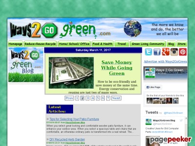 Easy & Simple Ways To Go Green - Ways2GoGreen.com