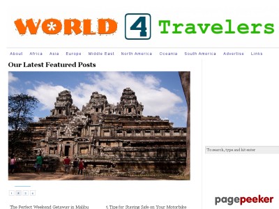 World For Travelers | Global Destination Tourist Attractions 4 Travel