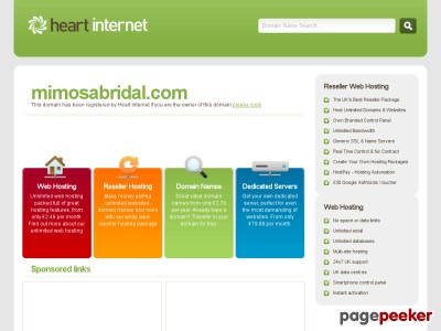 Web Hosting, Reseller Hosting & Domain Names from Heart Internet
