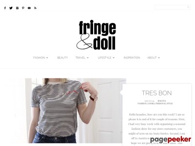 fringe and doll » fashion and lifestyle fringe and doll by radana hruba