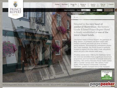 Home  | The Prince Rupert Hotel | 4 star hotel providing high quality accomodation and fine dining