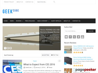 Geek Cube - News & Reviews on the latest tech