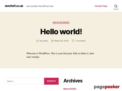 Don't Faff – lifestyle blog run by a serial procrastinator