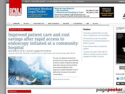 Home Page | BC Medical Journal