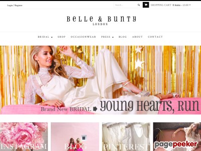 Home - Belle & Bunty ~ Fashion Ready-to-Wear | Modern Vintage Wedding Dresses
