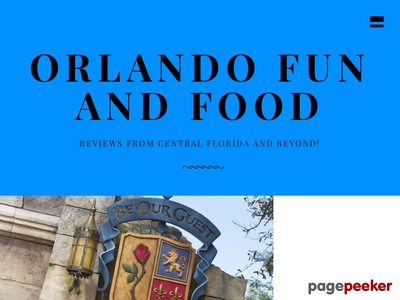Orlando Fun and Food
