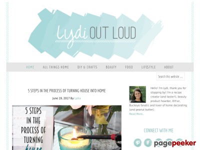 Lydi Out Loud - Home, Food & Creative Inspiration