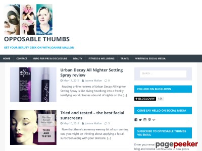 Opposable Thumbs - Get your beauty geek on with Joanne Mallon