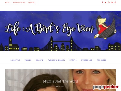 Life: A Birds Eye View - A life in blog posts, as seen through the failing eyes of a fun-loving old bird