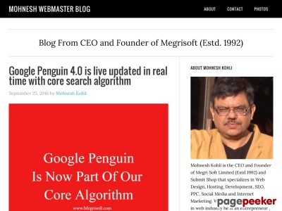 blog mohnesh kohli: web design, hosting, programming and seo