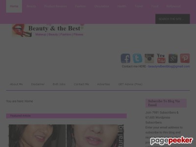 Beauty & the Best | Indian Beauty Blog, Indian Makeup Blog, Fashion Blog, Fitness Blog