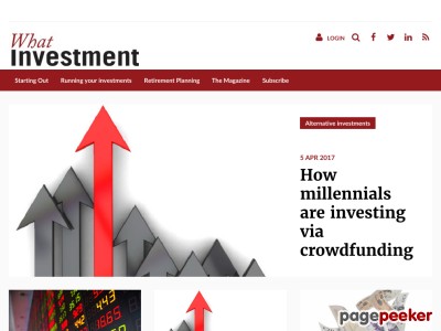  What Investment, your guide to investing for retirement