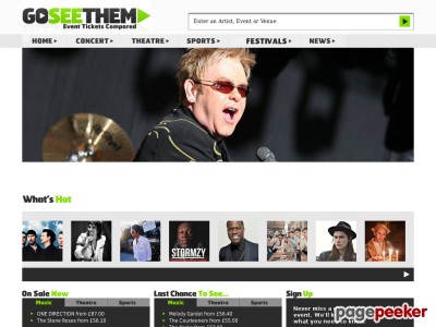 Compare Ticket Prices for Concerts, Theatre, Sports and Festivals. 
