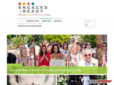 Engaged and Ready - A UK and International Wedding Blog - Inspiring ideas for your wedding ceremony