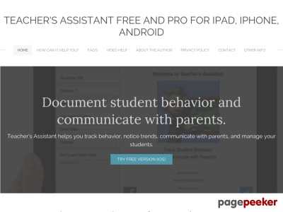 Teacher's Assistant--- And Pro for iPad, iPhone, Android - Home
