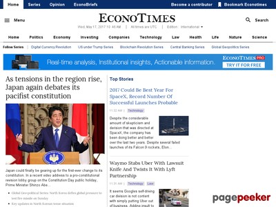 Breaking News, Business, Financial and Economic News, World News from EconoTimes