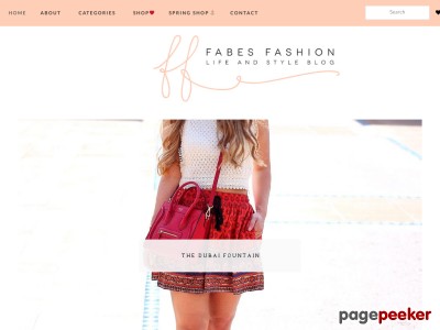 Fabes Fashion - A Los Angeles based Life and Style Blog by Alexa
