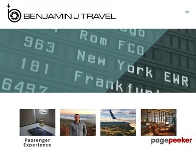 Benjamin J Travel | Travel Reviews, Passenger Experience & Trip Hacks