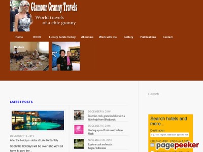 Frontpage - GlamourGranny Travels