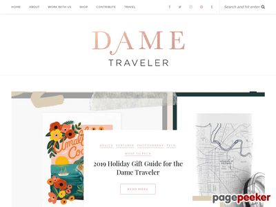 Dame Traveler - Inspiring women to travel more, do more, and be more.