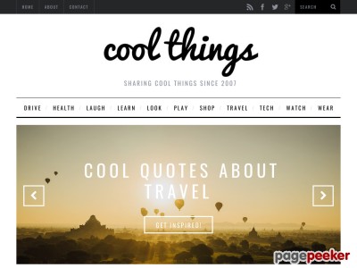 Cool Things | Lifestyle Magazine