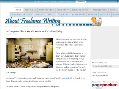 About---lance Writing - Helping---lance writers make more money with their writing by Anne Wayman