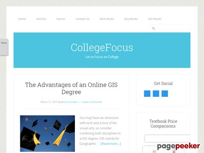 CollegeFocus - Let us Focus on College