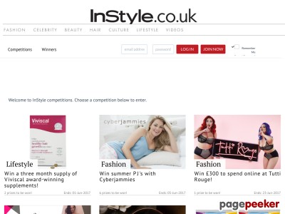 InStyle Competitions | Home