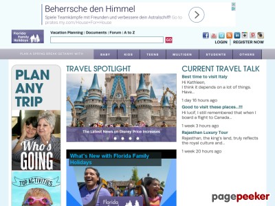 Florida Family Holidays | Family Vacation Planner | Family Travel Forum