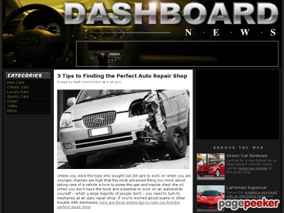 Dashboard News