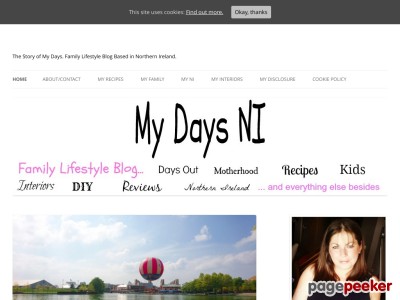 - The Story of My Days. Family Lifestyle Blog Based in Northern Ireland.