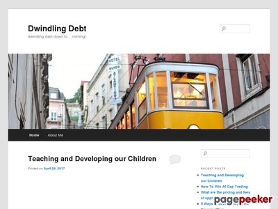 Dwindling Debt | dwindling debt down to …nothing!
