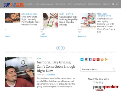 Guy and the Blog – A blog for guys