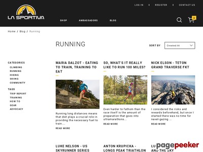 Blog - Running