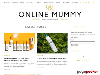 Online Mummy - Beauty - Fashion - Lifestyle - Wedding - Fitness and more