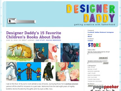 Designer Daddy - A gay dad blogger, parenting with style, sass + sentiment : Designer Daddy