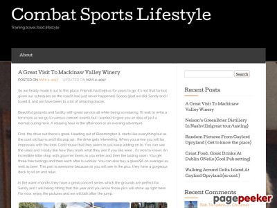 Combat Sports Lifestyle