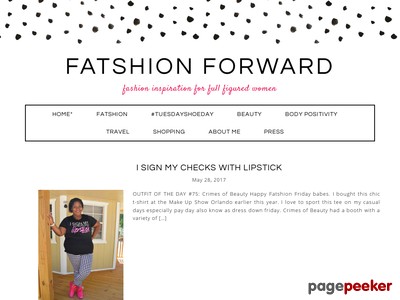 Fatshion Forward – Fashion Inspiration for Full Figured Women