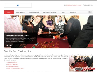 Mobile Fun Casino Hire brilliant for Weddings, Parties and Corporate events | The Fun Casino Hire