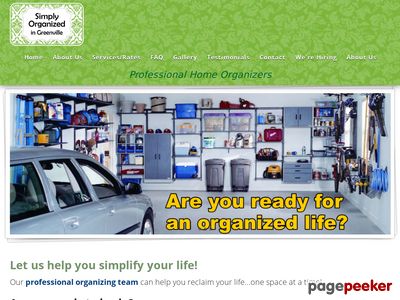 Home | Simply Organized in Greenville