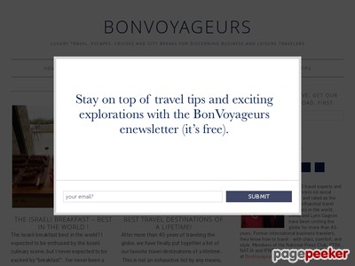 Bonvoyageurs - Luxury escapes and city breaks