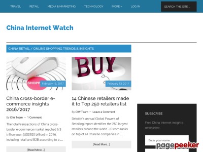 China Internet Watch: Internet News, Trends, Insights